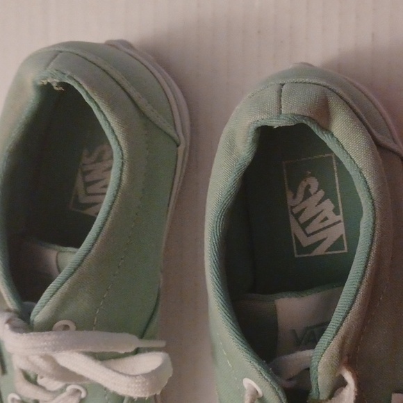 4/$40 Mint Green Vans Sneakers - Size US 3 (Missy) - Picture 6 of 12
